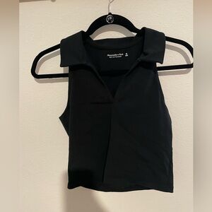 Abercrombie Collared Crip tank